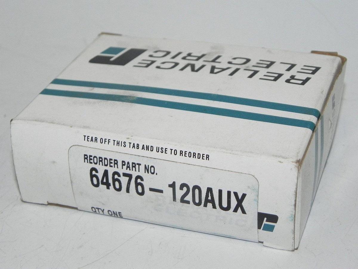 Used RELIANCE ELECTRIC 64676-120AUX FUSE NEW IN BOX 64676120AUX