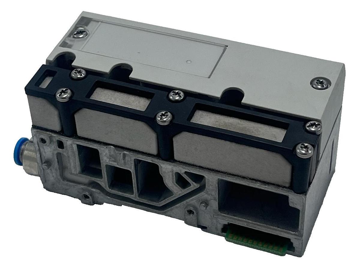 Used Festo VMPA1-FB-EPLM-GU End Plate 552288 REV 04 for MPA Valve Terminal Manifold