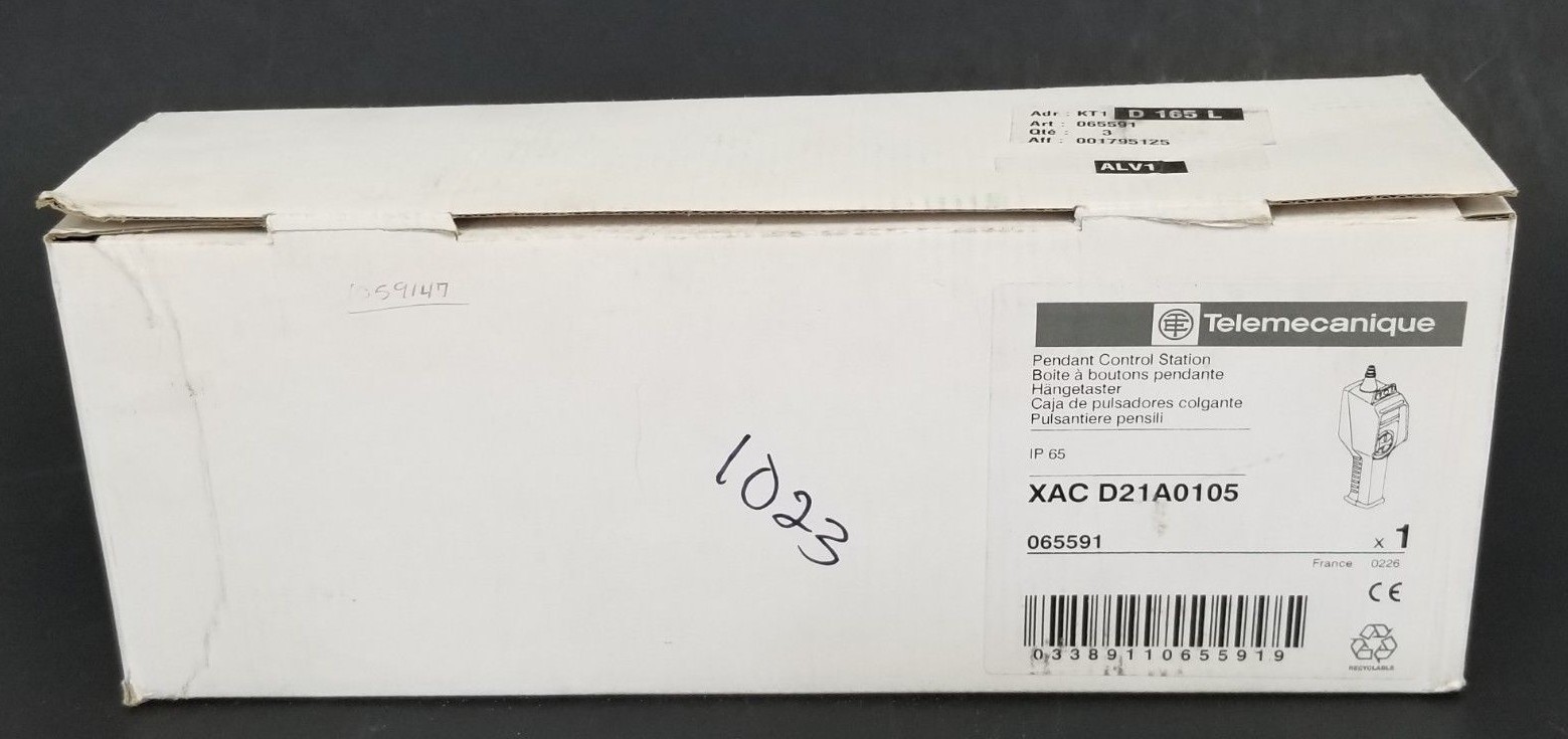 NIB TELEMECANIQUE XAC D21A0105 PENDANT CONTROL STATION XACD21A0105