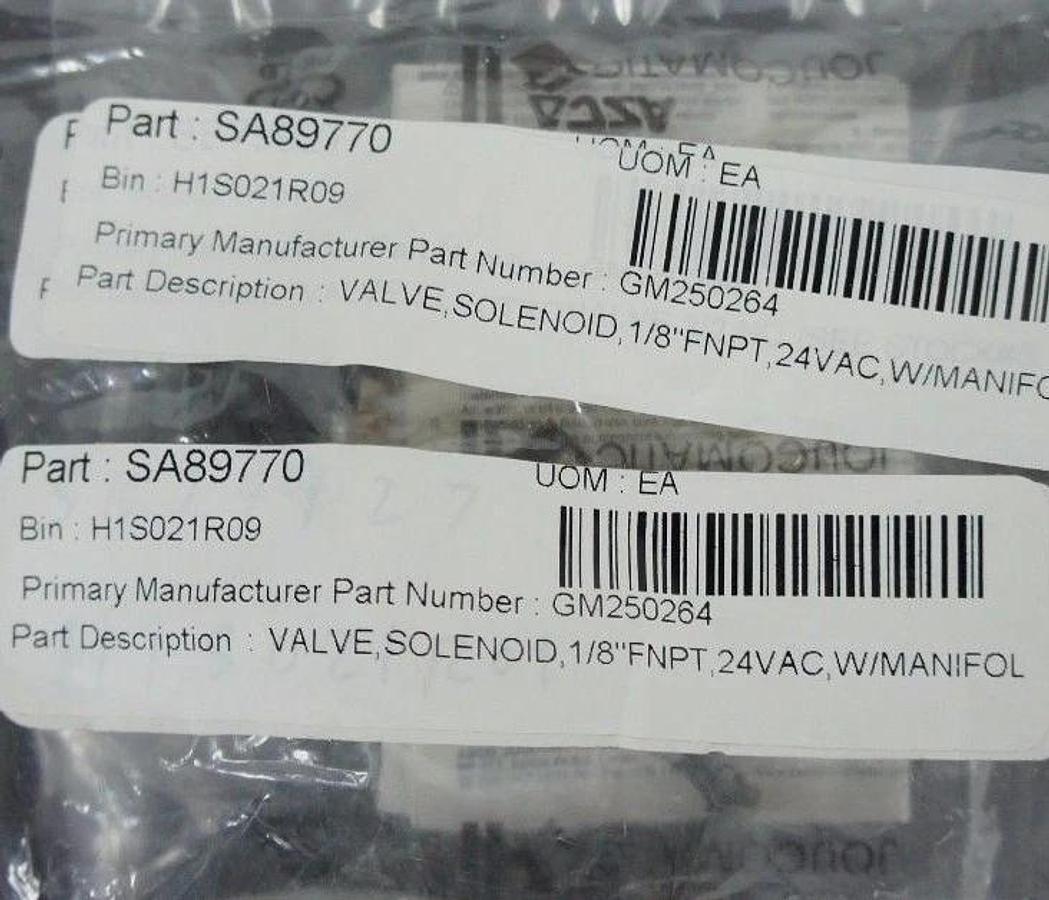 Used FEDEGARI ELECTROVALVE 3/2 SOLENOID VALVE GM250264, MB6-V5, 400125-081, 3530048