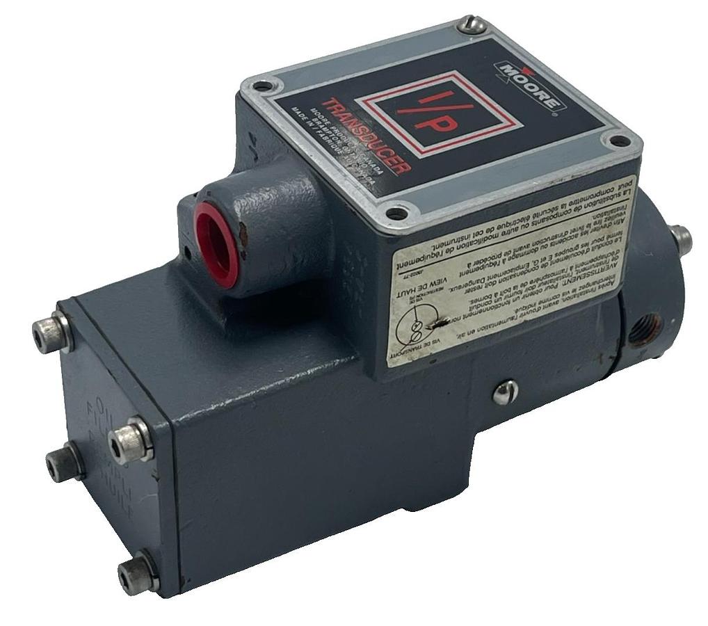 Used MOORE 771-16SNF2 | 77116SNF2 I/P Transducer 4-20mA Input 3-15 PSI Output XLNT