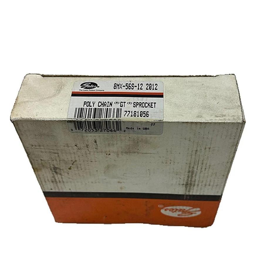 Used NEW GATES 8MX-56S-12 / 8MX56S12 POLY CHAIN GT SPROCKET 8MX-56S-12 2012 77181056