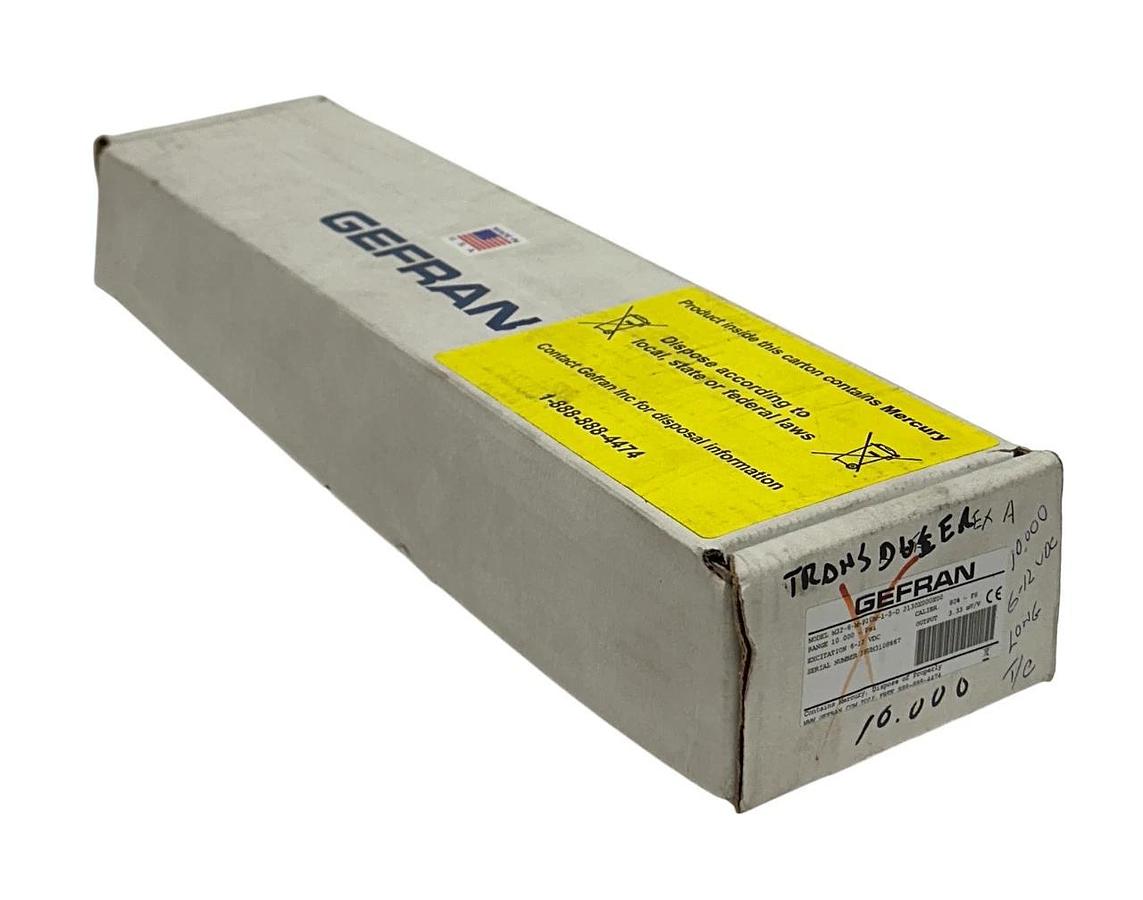 Gefran M32-6-M-P10M-1-5-D 2130X000X00 Melt Pressure Transducer F041950 NSMP