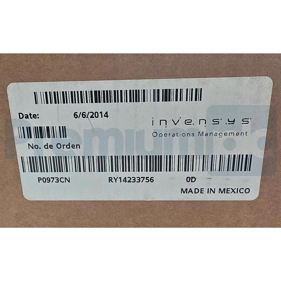 Invensys Foxboro P0973CN Rev 0D Fieldbus Communications Base Module 4+2 Slot NEW