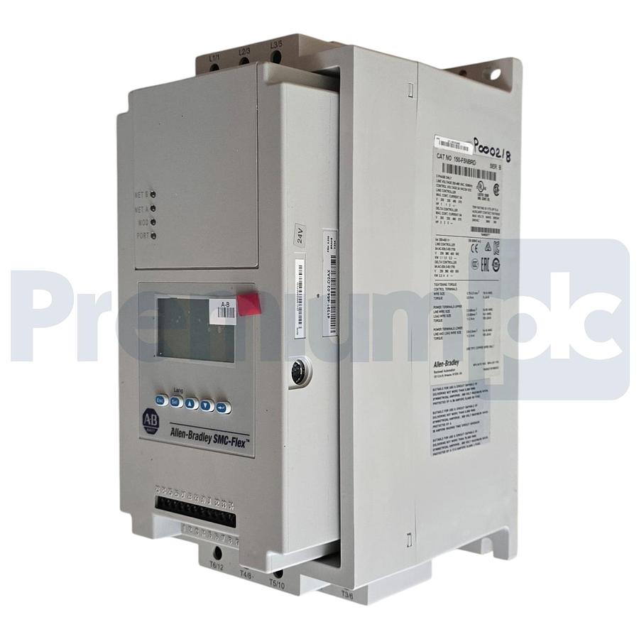 Used Allen-Bradley 150-F5NBRD /B SMC-Flex Smart Motor Controller 5A Soft Starter NSMP