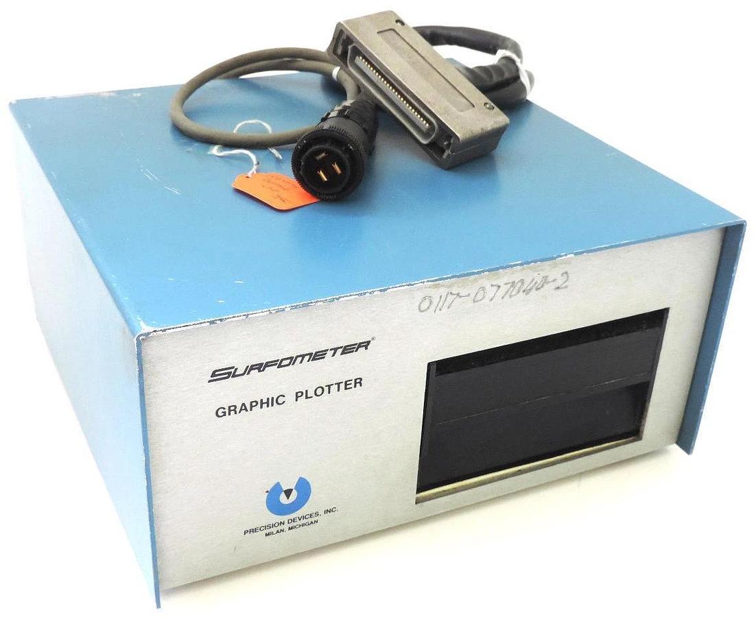 Used PRECISION PGP-1 SURFOMETER GRAPHIC PLOTTER RECORDER