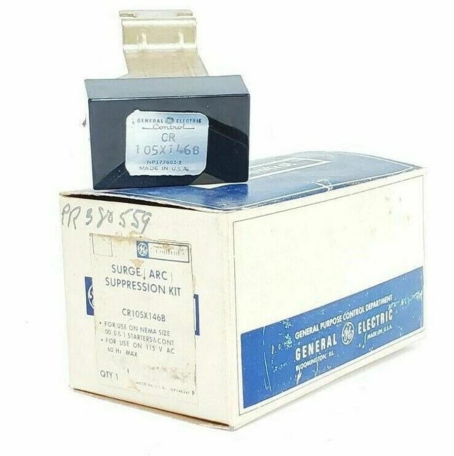 Used LOT OF 4 NIB GENERAL ELECTRIC CR105X146B SURGE (ARC) SUPPRESSION KITS