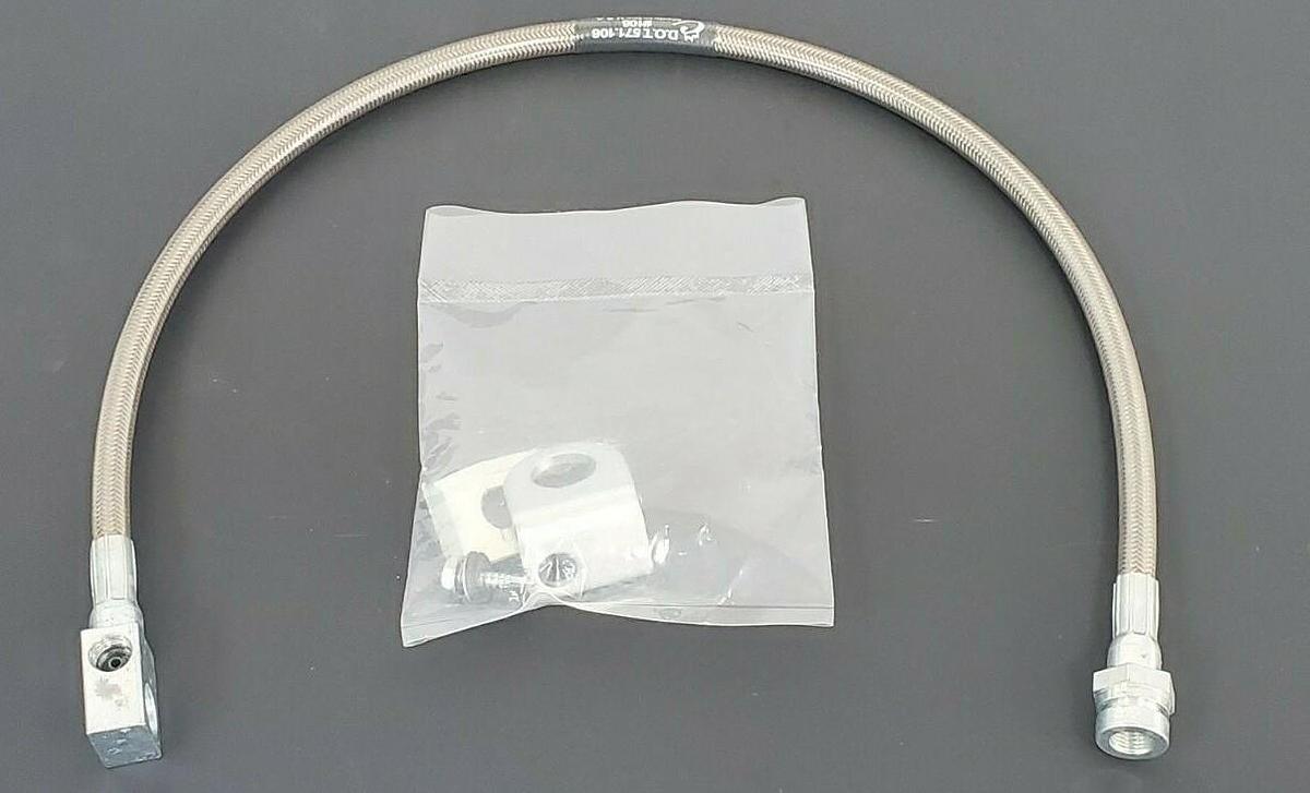 Used NEW RUBICON RE1513 KIT BRAIDED STAINLESS STEEL 22''
