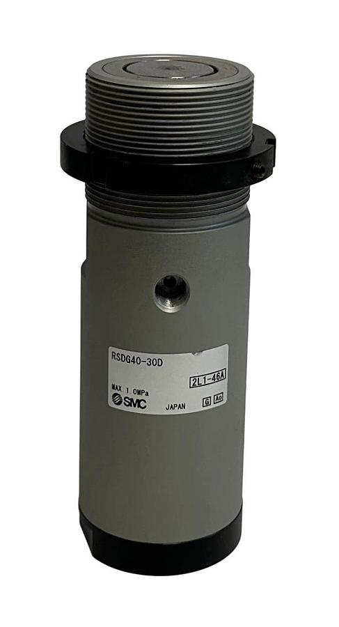 Used SMC RSDG40-30D / RSDG4030D SERIES RSG STOPPER CYLINDER DOUBLE-ACTING USNP