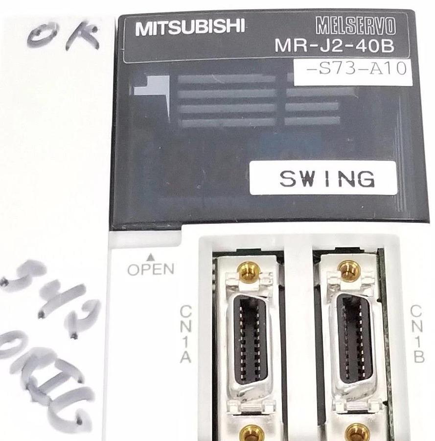 Used MITSUBISHI MR-J2-40B-S73-A10 AC SERVO DRIVE MRJ240BS73A10 (400W)