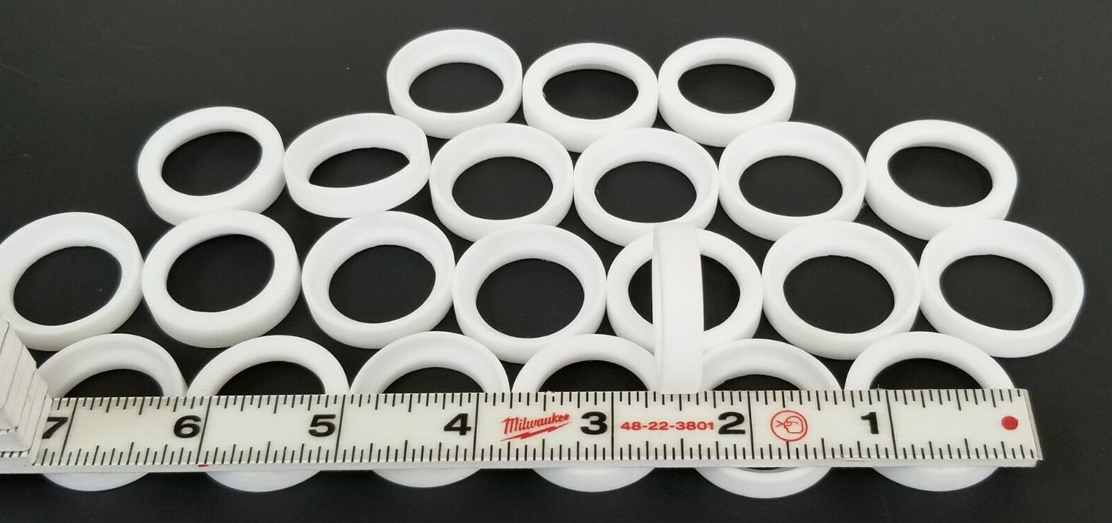 Used LOT OF 24 NEW GENERIC H1894-6 GASKETS 7/8'' I.D. 1-1/4'' O.D.