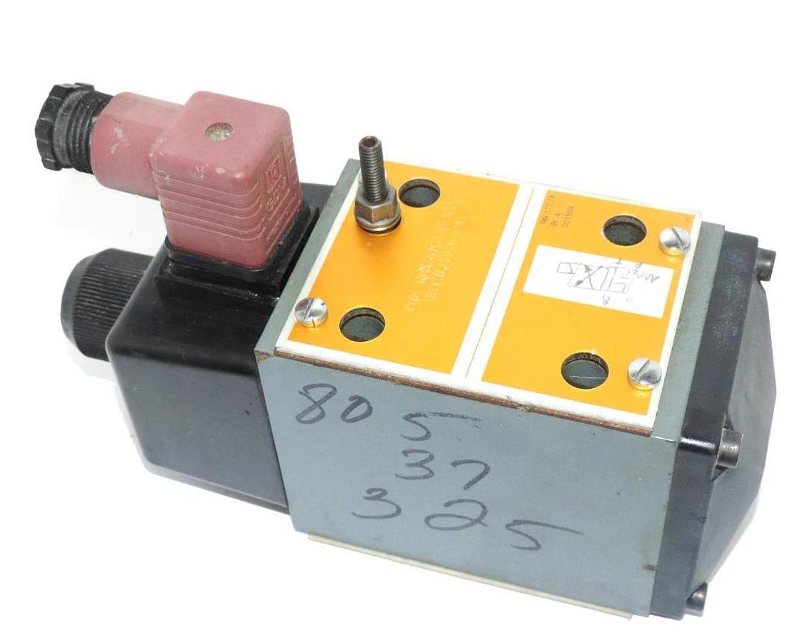 Used REXROTH 5-4WE10JA32/CW110N9Z45/C VALVE W/ WZ65-4-L COIL