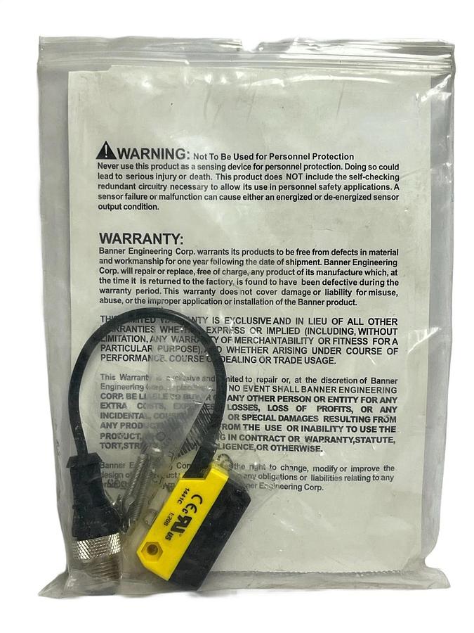 Banner WORLD-BEAM QS18VP6AF300Q5 Sensor AF 300mm PNP New Surplus