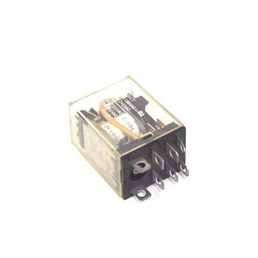 Used LOT OF 5 OMRON LY2N & LY2N-D2 RELAYS 100-110VAC, 24VDC, LY2ND2