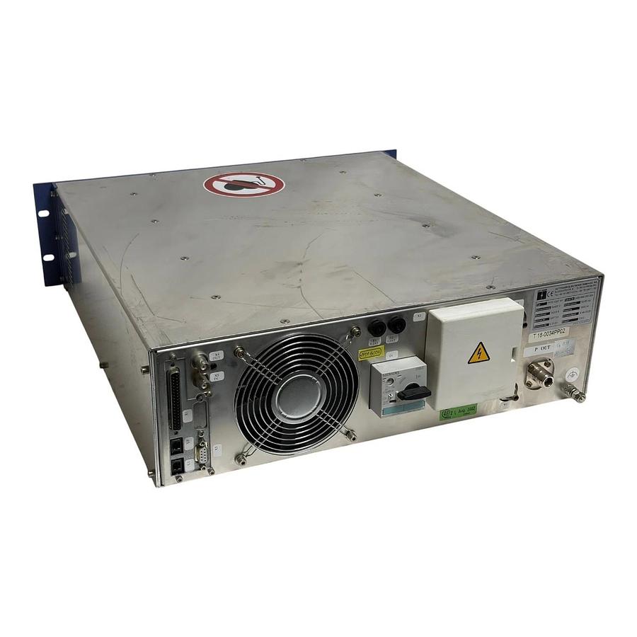 Used Huttinger PFG 1000 RF Power Generator 13.56MHz 1000W Semiconductor Supply