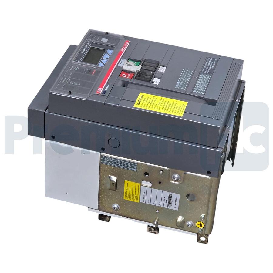 Used ABB 1SDA055831R1 SACE E2B 20 2000A 3P Emax Circuit Breaker w/PR123/P-LSIG Trip