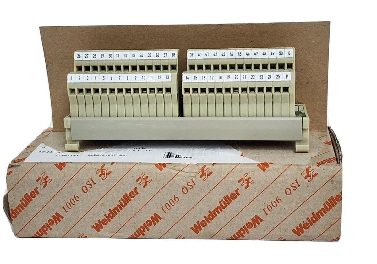 NIB WEIDMULLER 8155640000 RS SD50B UNC LPK2