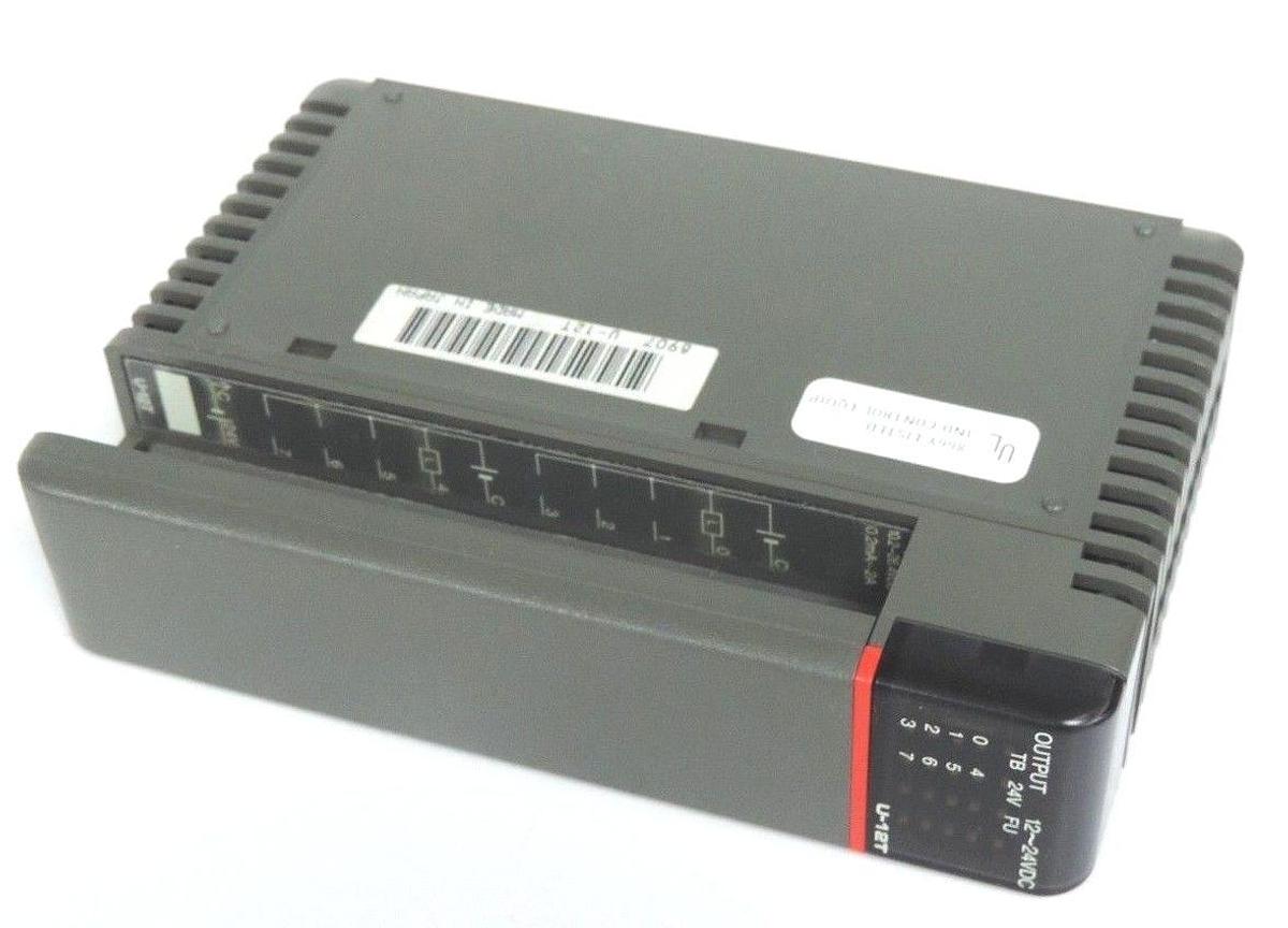 NIB TEXAS INSTRUMENT U-12T OUTPUT MODULE 8POINT 12-24VDC, U12T