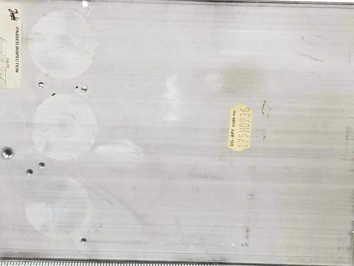 Used DANFOSS 175H0936 HEAT SINK FOR VLT3002 DRIVE 7-BAR