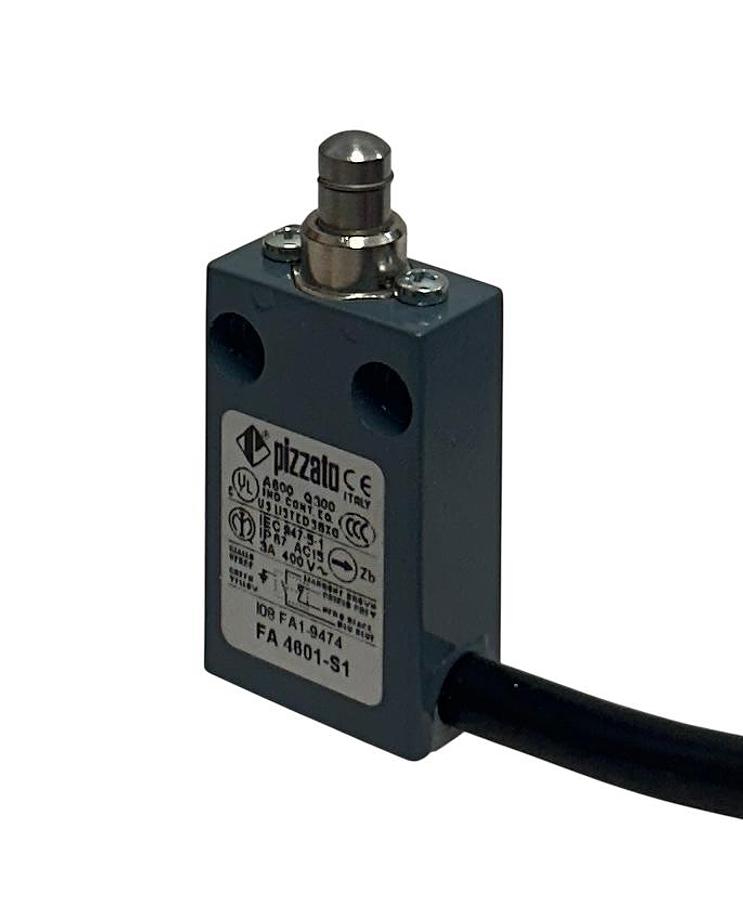 Used PIZZATO FA 4601-S1 / FA4601S1 PRE-WIRED POSITION SWITCH 3A 400VAC NSNP