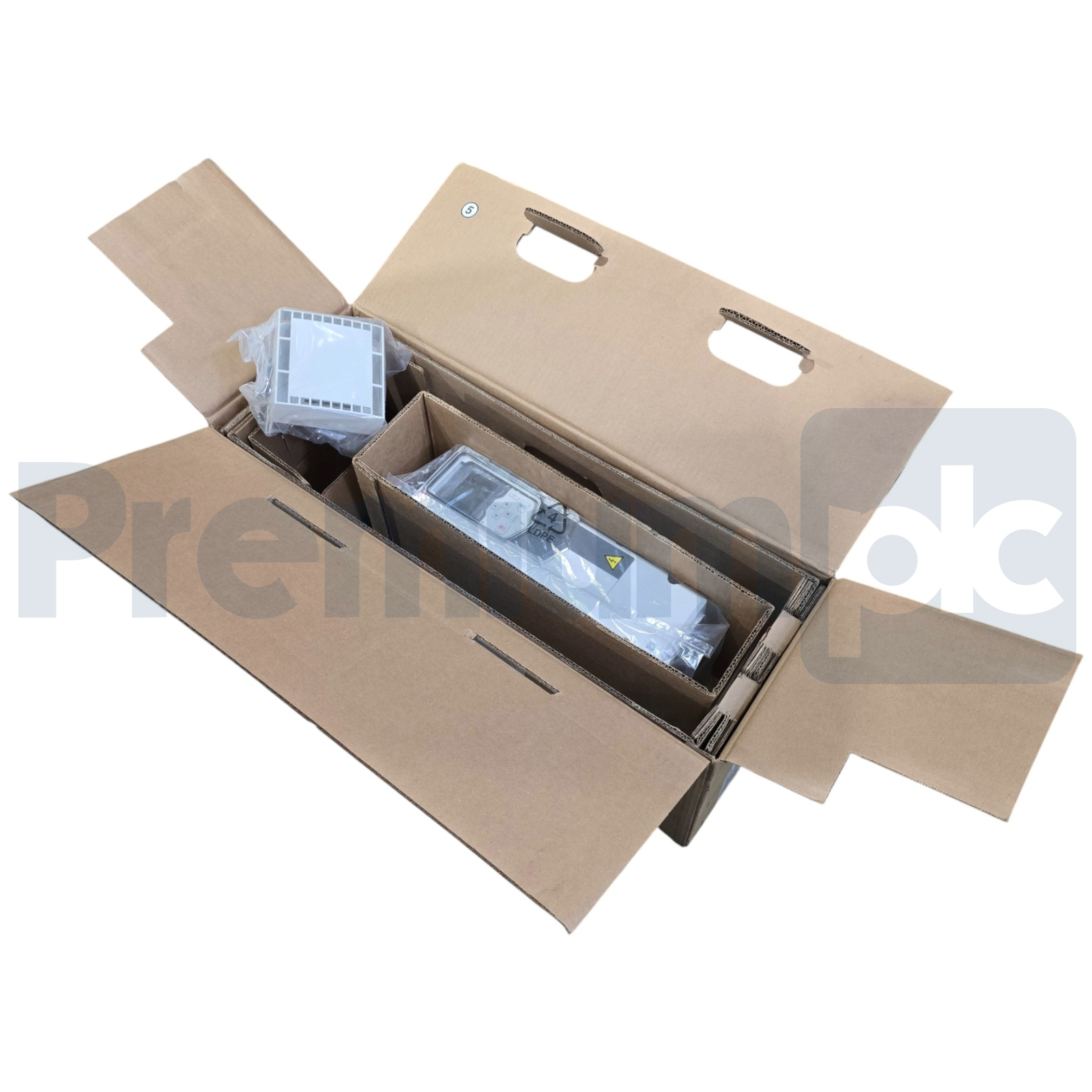 Used ABB ACS580-01-07A6-4+B056 LV AC Drive 3AUA0000204832 480V 3HP/5HP 7.6A NSMP