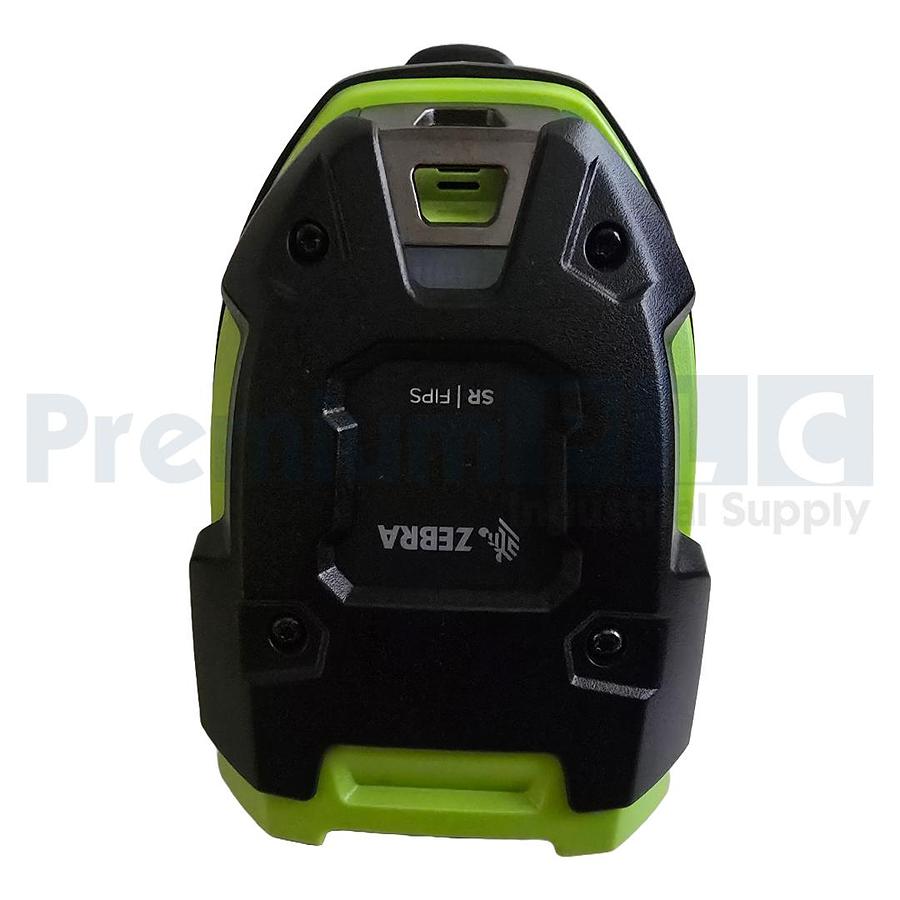 Used NEW ZEBRA DS3678-SR SCANNER SR/FIPS W/ CHARGING CRADLE, POWER ADAPTER, & BATT.
