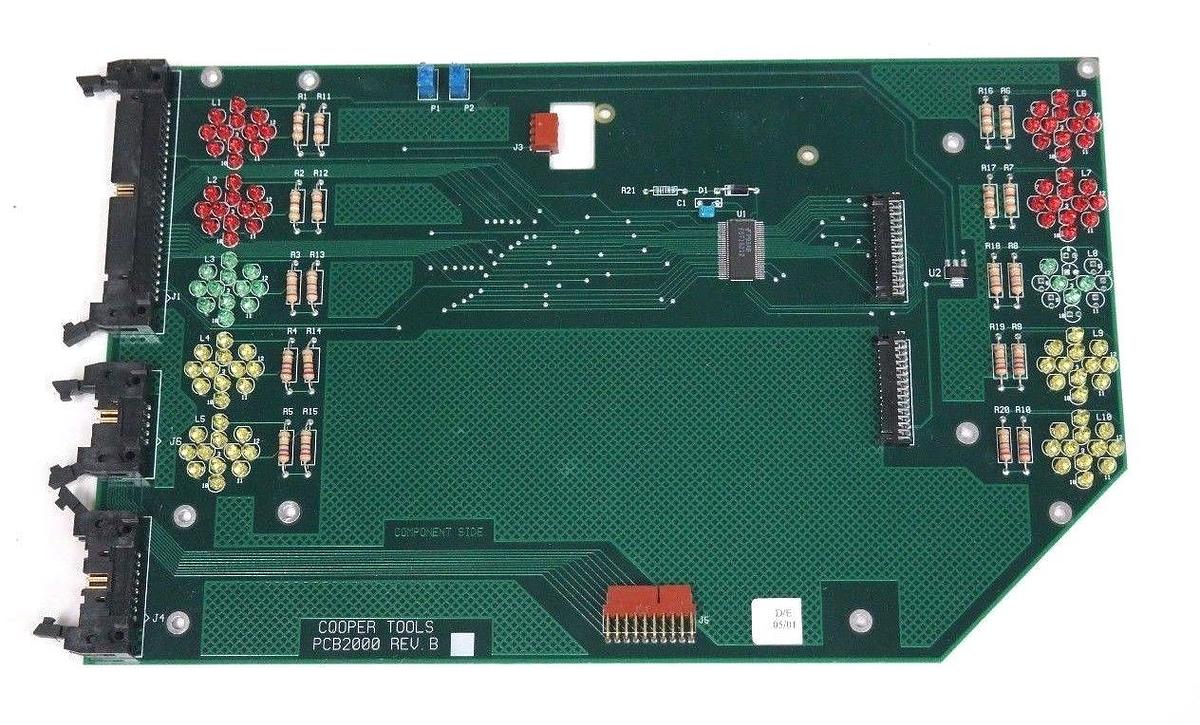 Used COOPER TOOLS PCB2000 REV. B BOARD