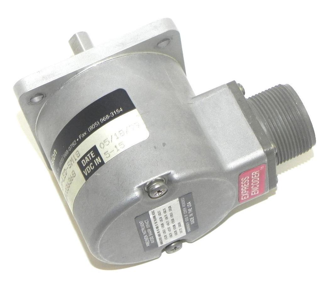 Used BEI XH25D-SS-2000-ABZC-4469-LED-SM18 ENCODER P/N: 924010027369, VDC: 5-15