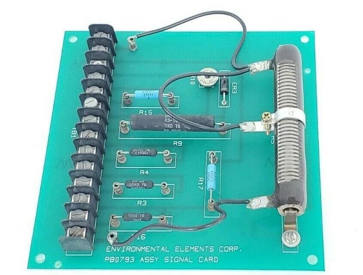 Used ENVIRONMENTAL ELEMENTS CORP. PB0793 ASSY SIGNAL CARD