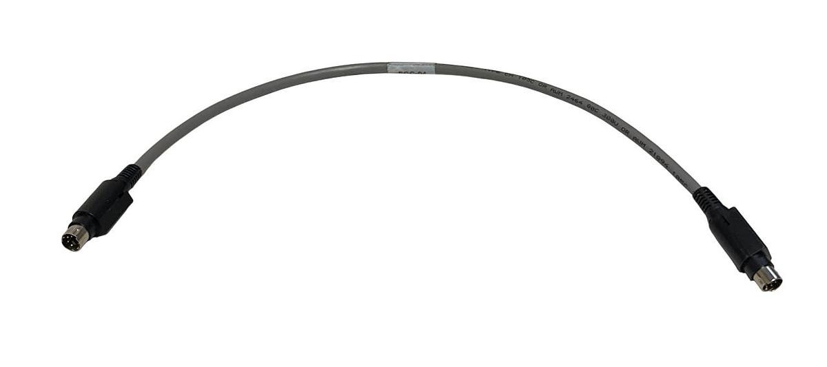 Used 6 UNBRANDED SCC-04 / SCC04 DOUBLE-ENDED CABLES GRAY 6-PIN NSNP