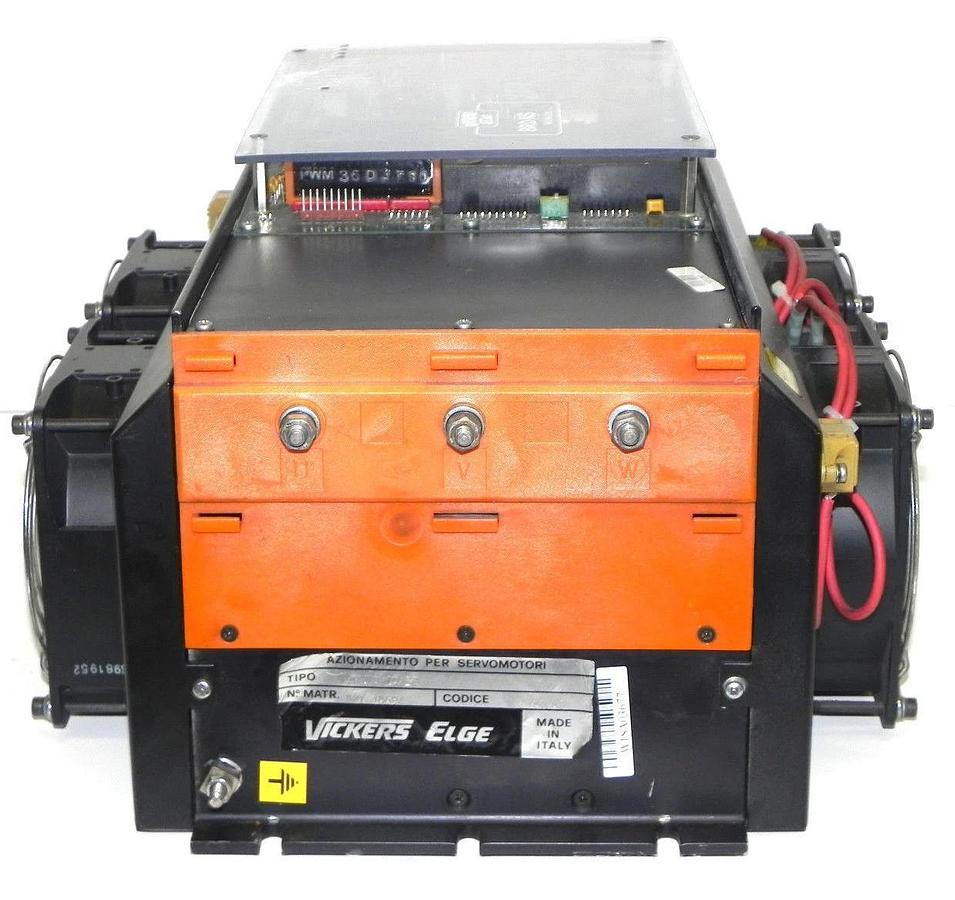 Used VICKERS ELGE BRD-NS BRUSHLESS SERVO DRIVE TIPO BRDNS703S
