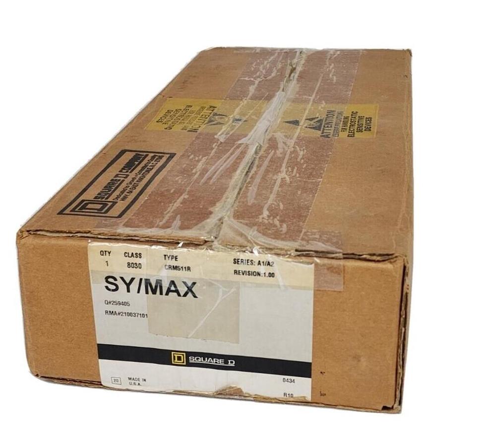 Used REPAIRED SQUARE D 8030-CRM-511 MULTI MEDIA MODULE SY/MAX 8030-CRM511R