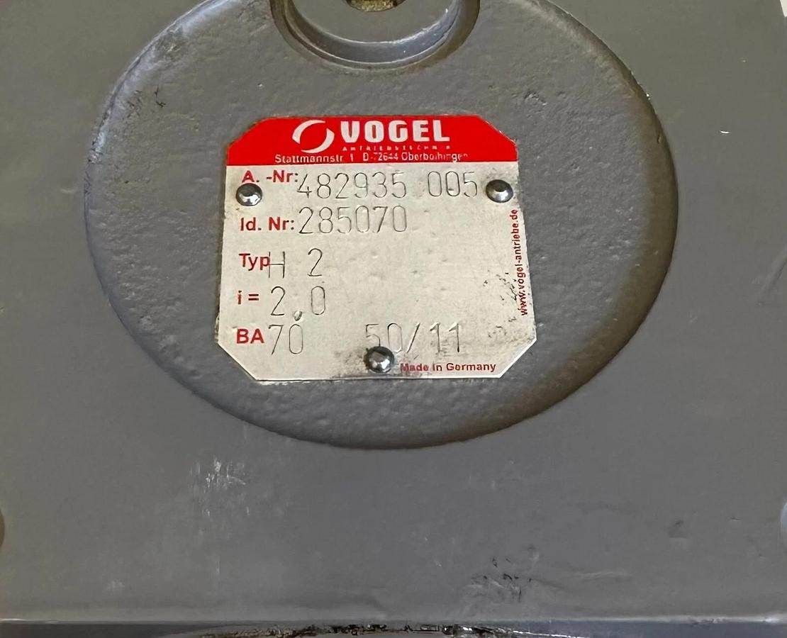 NEW VOGEL 482935-005 / 482935005 WORM GEAR REDUCER 285070
