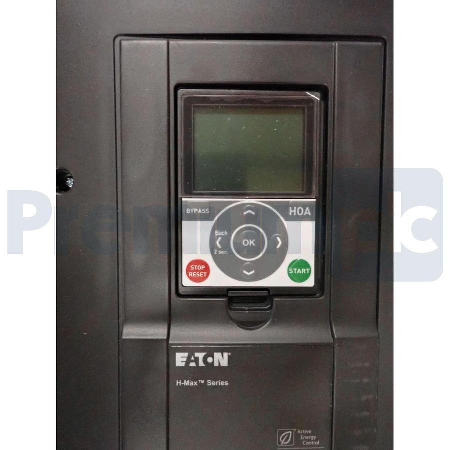 Used Eaton C-H HMX34AG17021-N H-Max AC Drive HVAC VFD 125HP 170A 3P 480V NEMA-1 NSMP