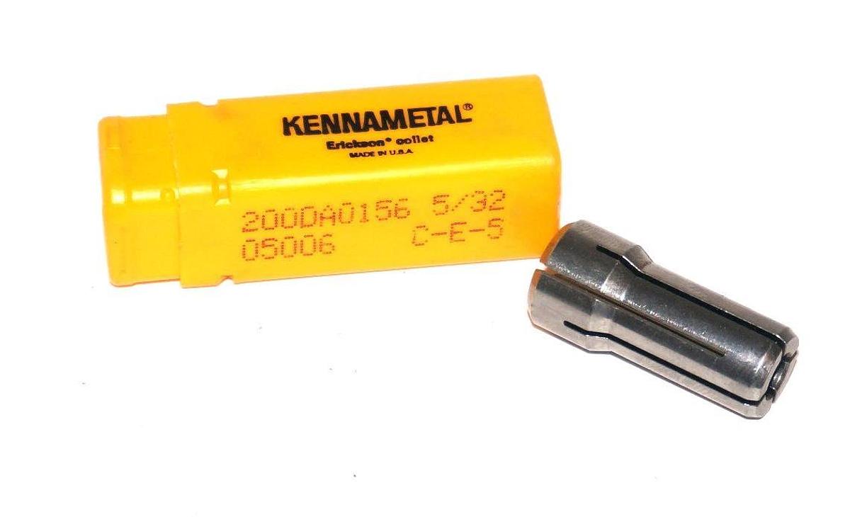 Used NEW KENNAMETAL ERICKSON 200DA0156 5/32'' COLLET