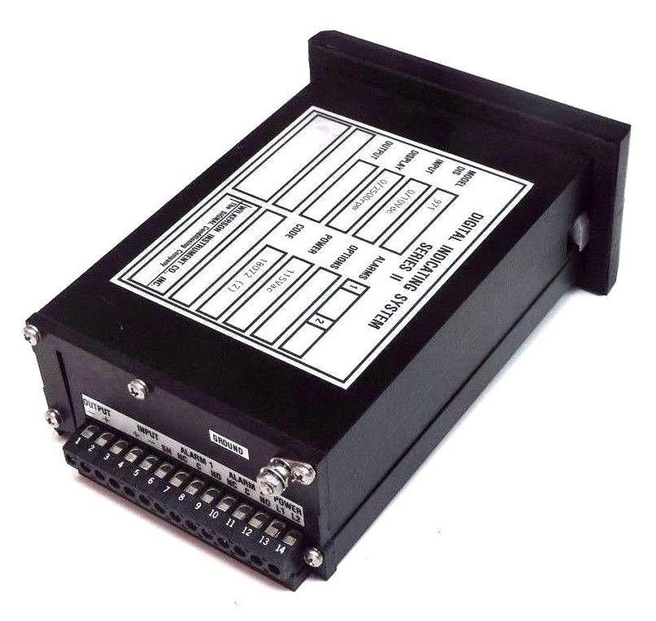 Used WILKERSON MODEL 971 DIGITAL INDICATING SYSTEM SERIES II 115VAC 0/2500RMP