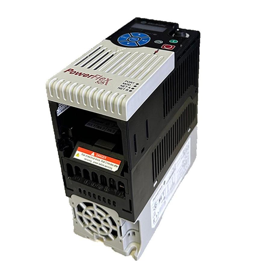 Used FOR PARTS ALLEN BRADLEY 25B-D6P0N104 /A POWERFLEX 525 2.2kW/3HP 25BD6P0N104