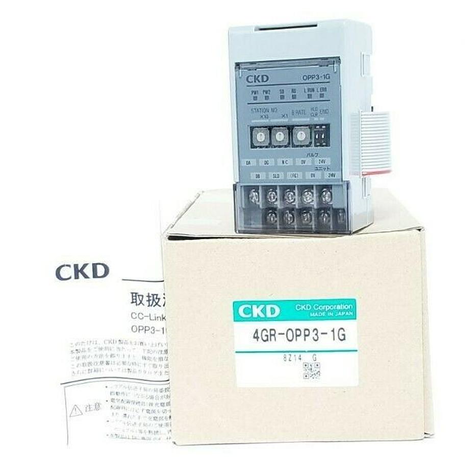 Used NIB CKD 4GR-OPP3-1G CC-LINK VER. 1.10 DC24V, 4GROPP31G