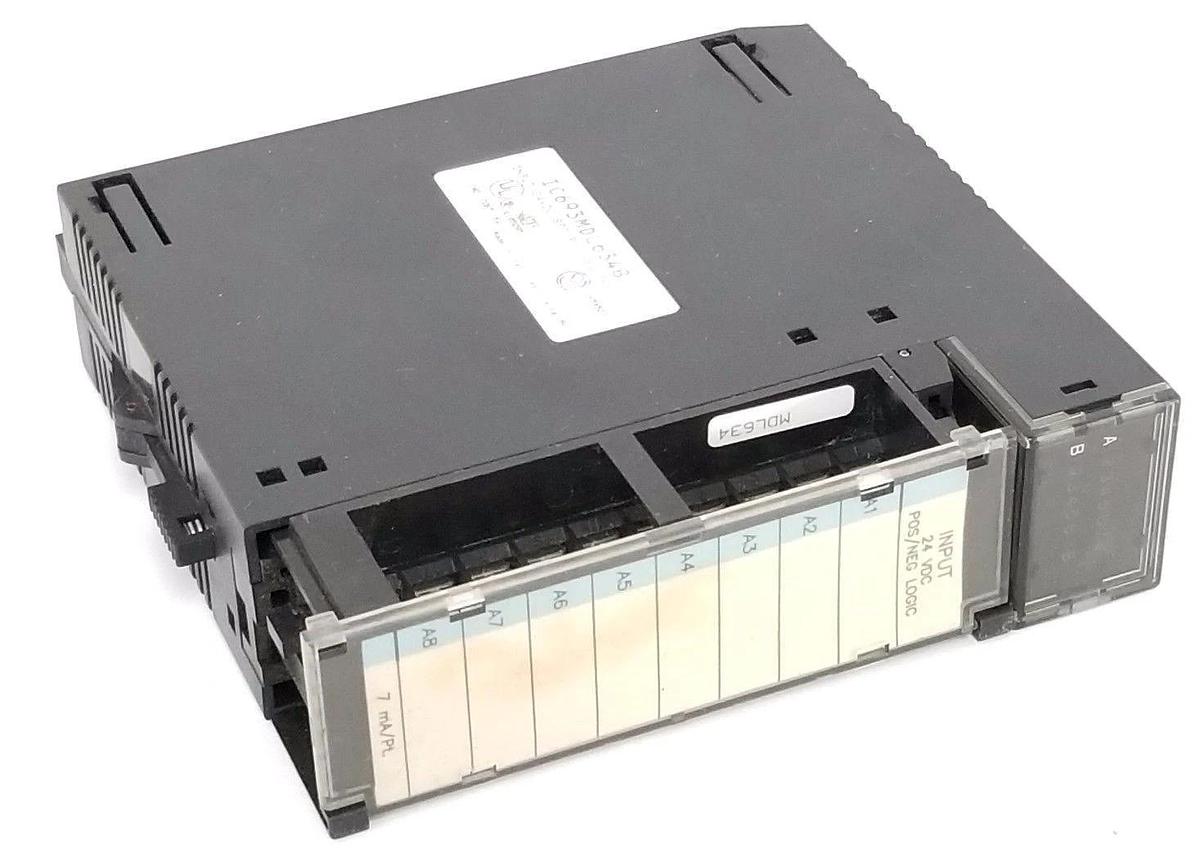 Used GE FANUC IC693MDL634B INPUT MODULE 24VDC, 8 PT POS/NEG FAST