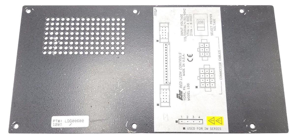 RED LION CONTROLS LDD00600 COVER PLATE MODEL LDD