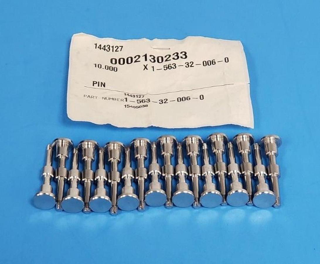 Used LOT OF 18 NEW KRONES 1-563-32-006-0 RINSER PINS / DETENT PLUNGERS 1563320060