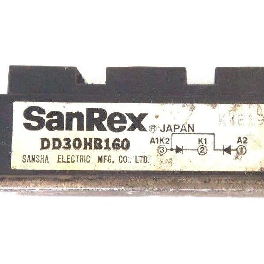 Used SANREX DD30HB160 POWER MODULE 30A, 1600V