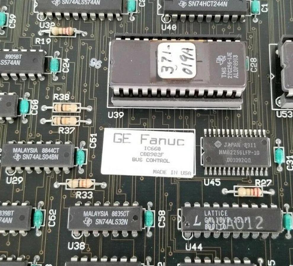 Used GE FANUC IC660-CBB902F BUS CONTROL MODULE IC660CBB902F FAB. 44A729654-G02