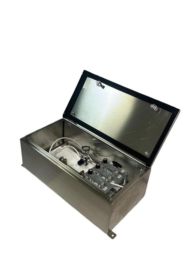Envea DAAMS 3-Tube Gas Sampling System | SMC Regulator & Dwyer Gauge | NSNP