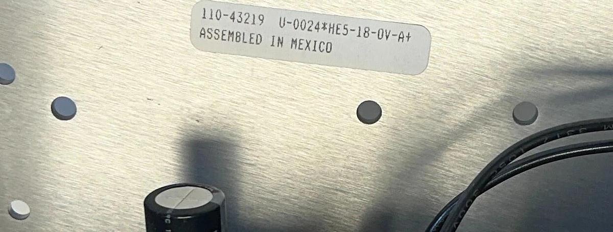 Used CONDOR HE5-18/OVP-A+ / HE5-18-OV-A+ / 110-43219 DC POWER SUPPLY 5VDC OUT USNP