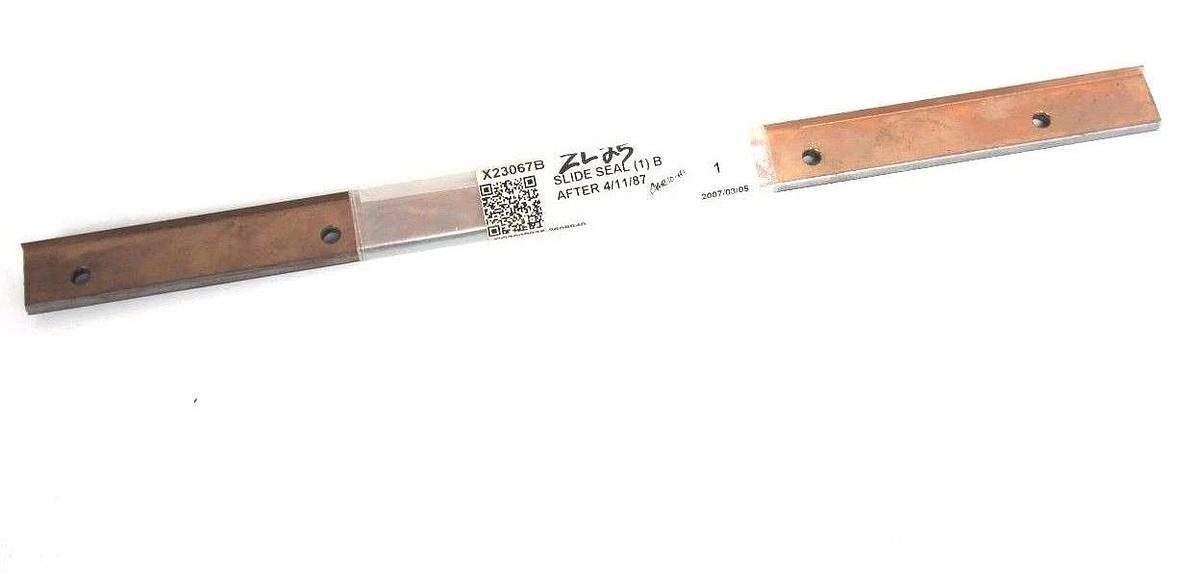 Used NEW MORI SEIKI SLIDE SEAL X23067B EO2609835-2609840 FOR ZL25