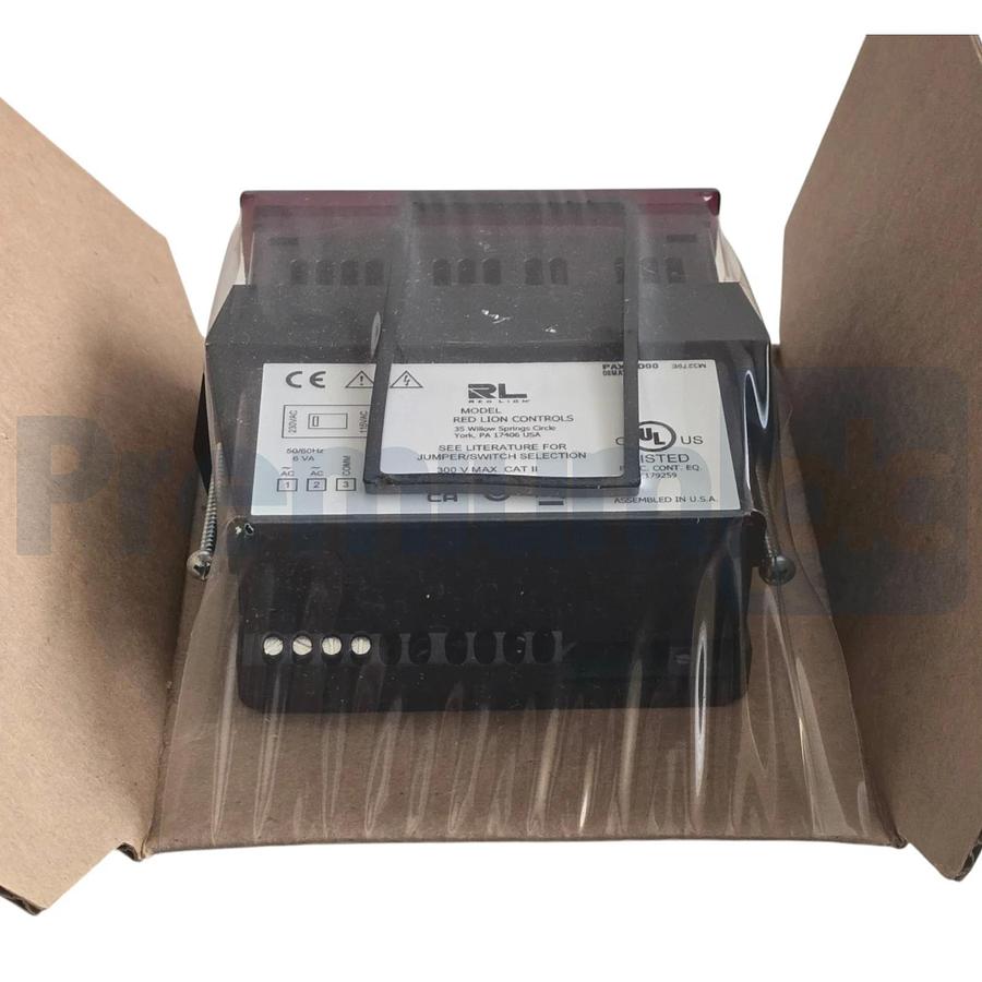 Red Lion PAXLID00 PAX Lite Digital Panel Meter 3 1/2 -digit 199.9 uADC-1.999 ADC