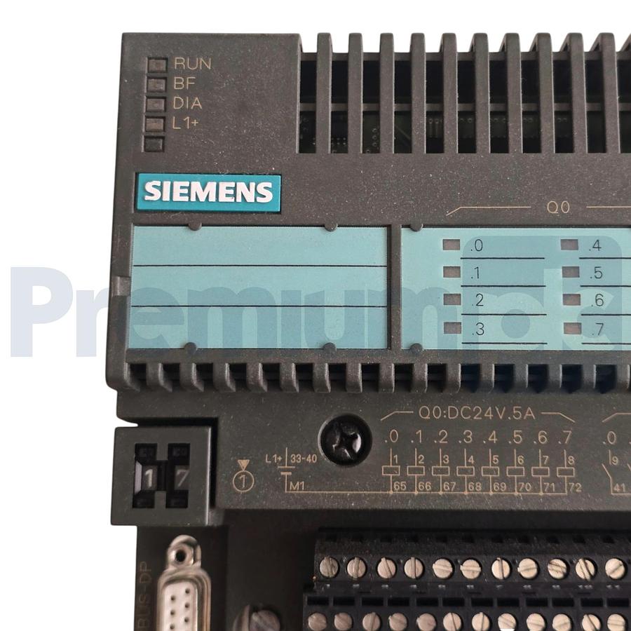 Used Siemens 6ES7133-0BN11-0XB0 ET 200B SIMATIC DP Module w/6ES7193-0CB10-0XA0 NUPI