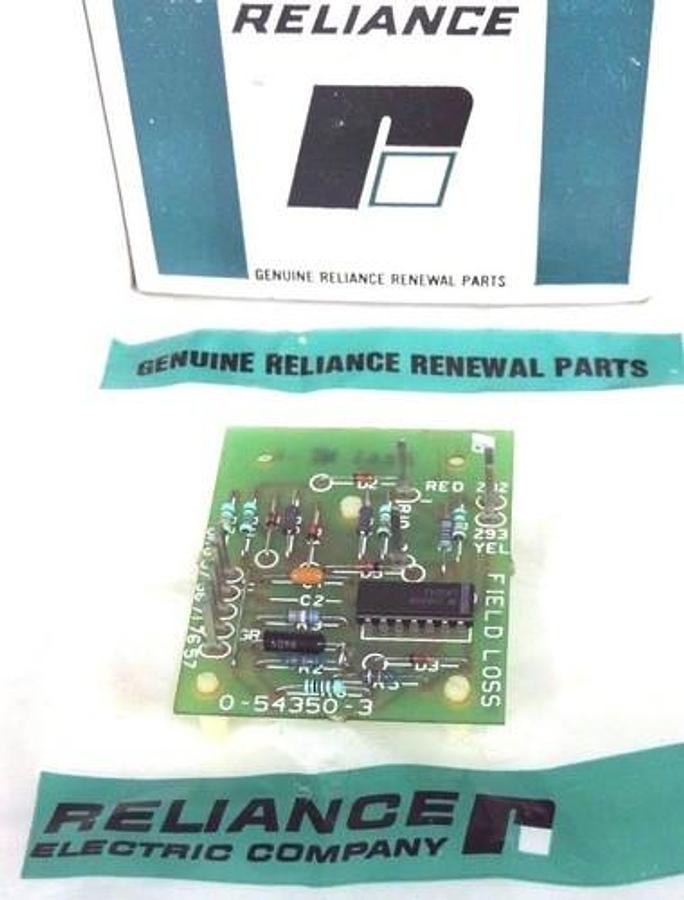 Used NIB RELIANCE ELECTRIC 0-54350-3 FIELD LOSS BOARD 0543503