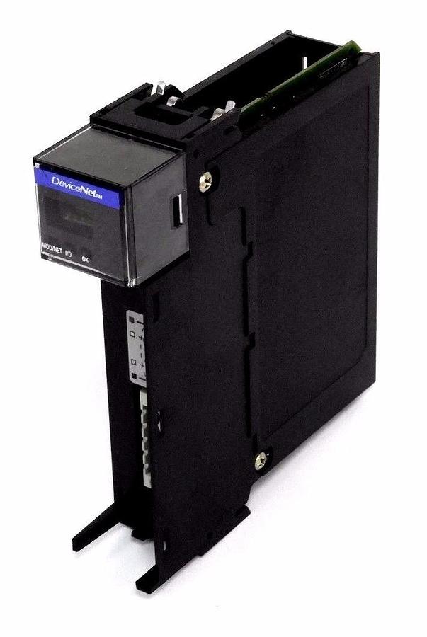 Used ALLEN BRADLEY 1756-DNB SER. B DEVICENET COMMUNICATION MODULE 1756DNB